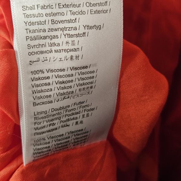 NWT Farm Rio Dress Rainbow Toucan Maxi Multicolor XL Pleated Printed Satin Maxi - Picture 13 of 13